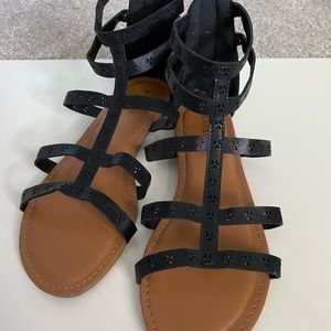 Black Strappy Sandal